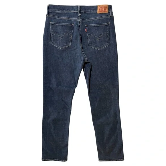 LEVI’S Classic Mid Rise Straight Leg Jeans US 10 - Picture 7 of 12